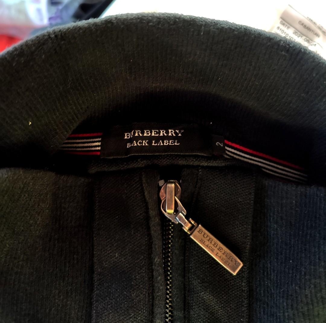 Authentic Burberry Black Label Full Zip Outdoor Jacket Men s