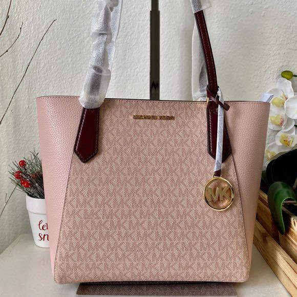 Authentic MICHAEL KORS Kimberly Tote Luxury Bags Wallets on