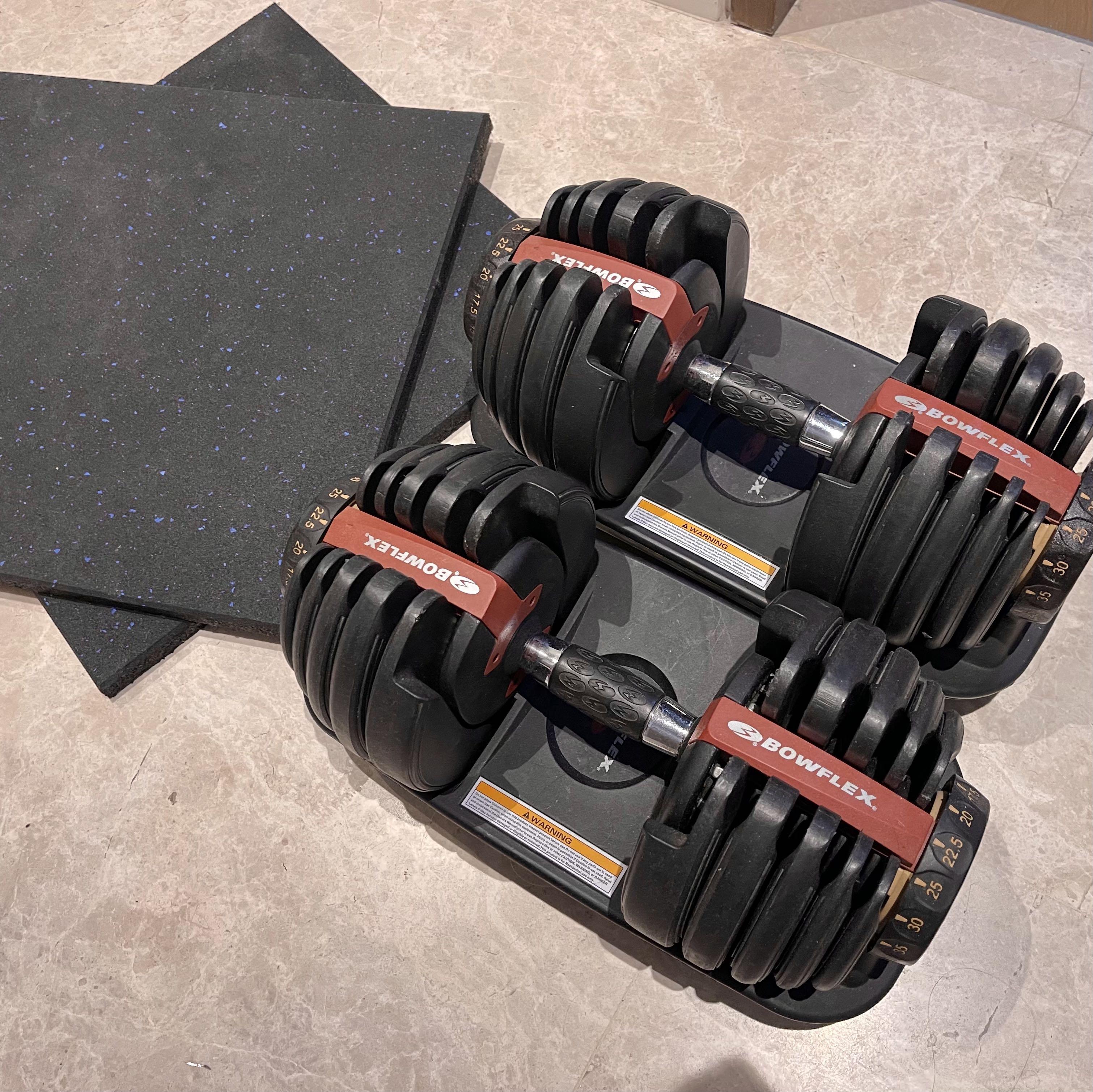 Second hand bowflex dumbbells sales