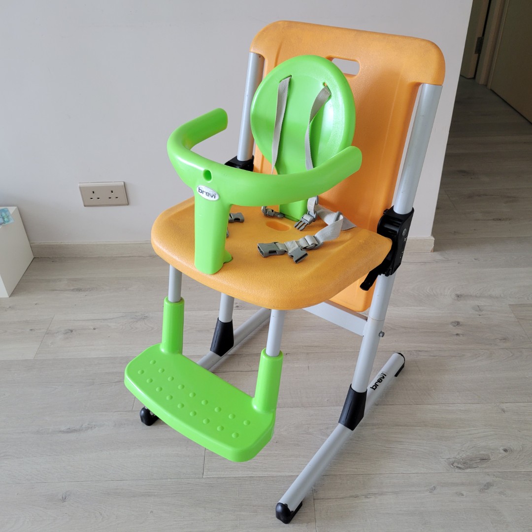 Brevi Slex High Chair 兒童餐椅, 兒童＆孕婦用品, 護理及餵哺, 護理及