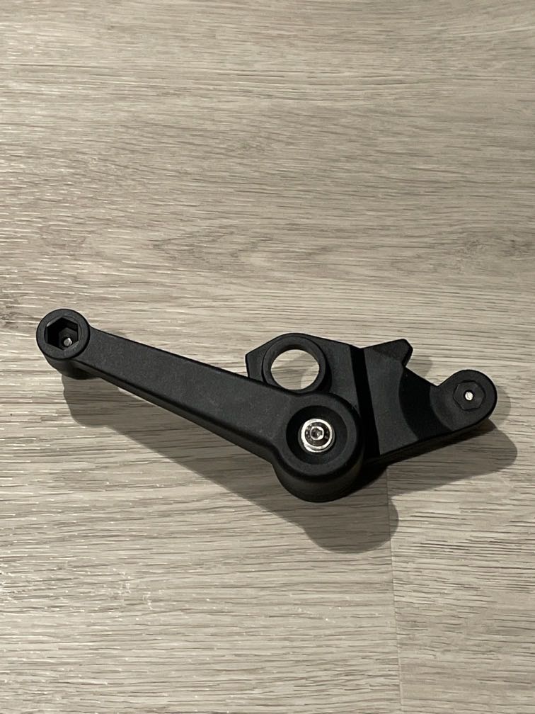 Chain Tensioner For BROMPTON Derailleur Rear Pulley 1-6 Speed Hub RED