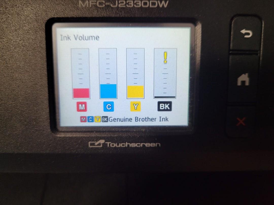 Brother MFCJ2330DW inkjet printer with 1year warranty, Computers