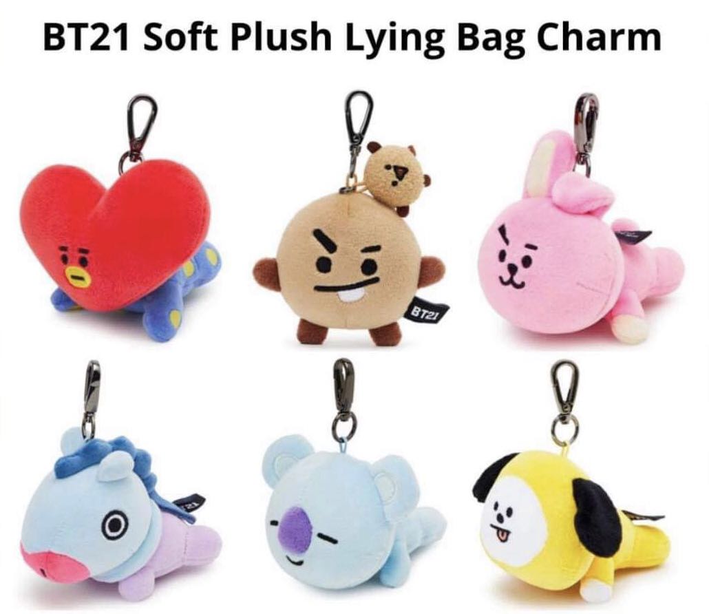 bt21 lying plush