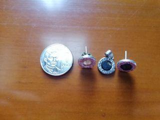 Bulgari set earrings and pendant