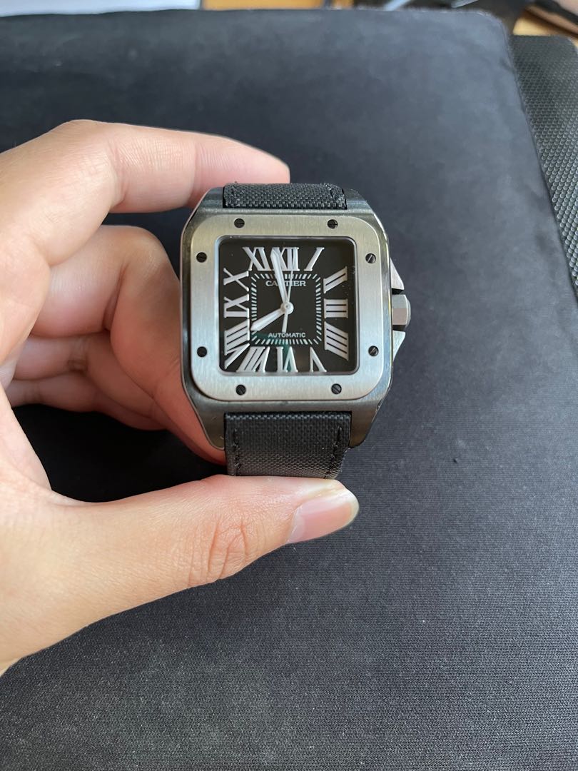 Cartier deals santos carbon