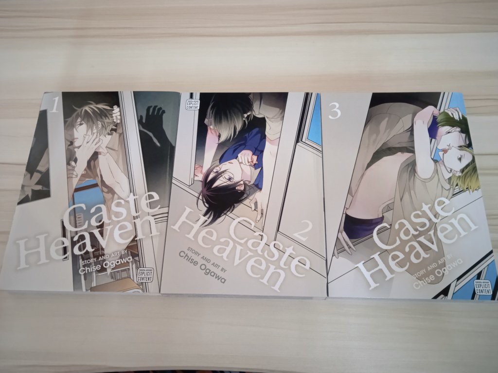 CASTE HEAVEN SET VOL 1-3 ENG [PRE-LOVED], Hobbies & Toys, Books