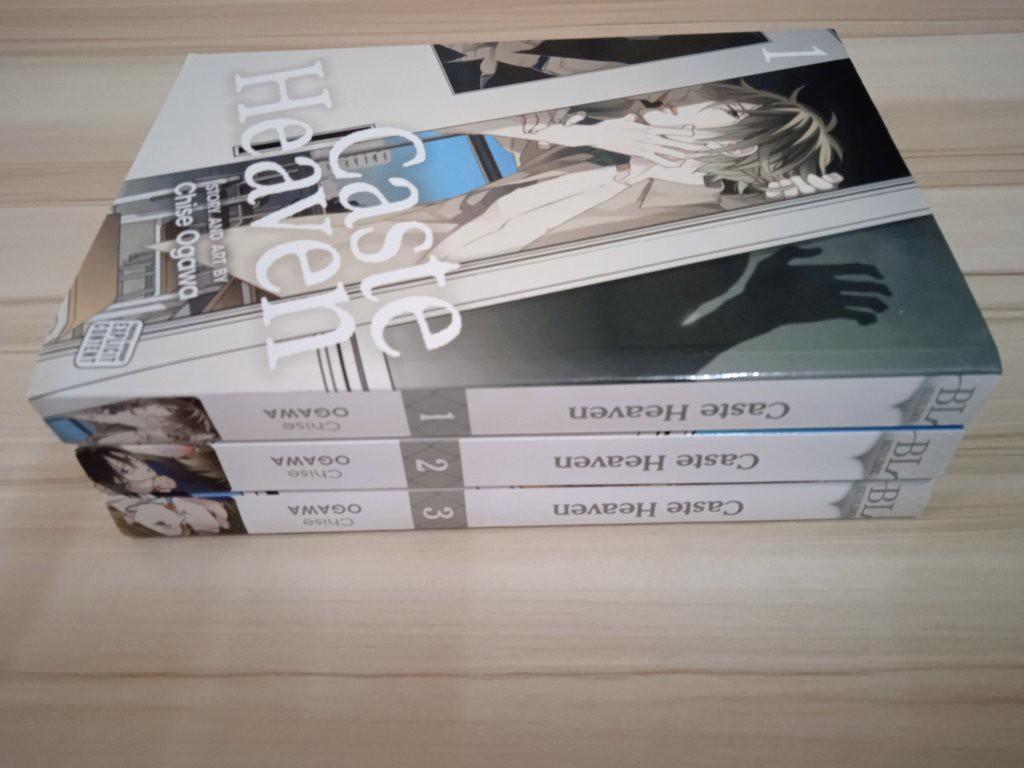 CASTE HEAVEN SET VOL 1-3 ENG [PRE-LOVED], Hobbies & Toys, Books
