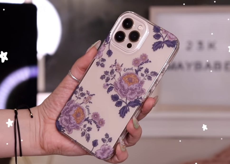 Coach Protective Case with MagSafe for iPhone 14 Pro Max - Moody Floral