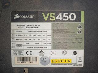 Corsair VS450 DEFECTIVE