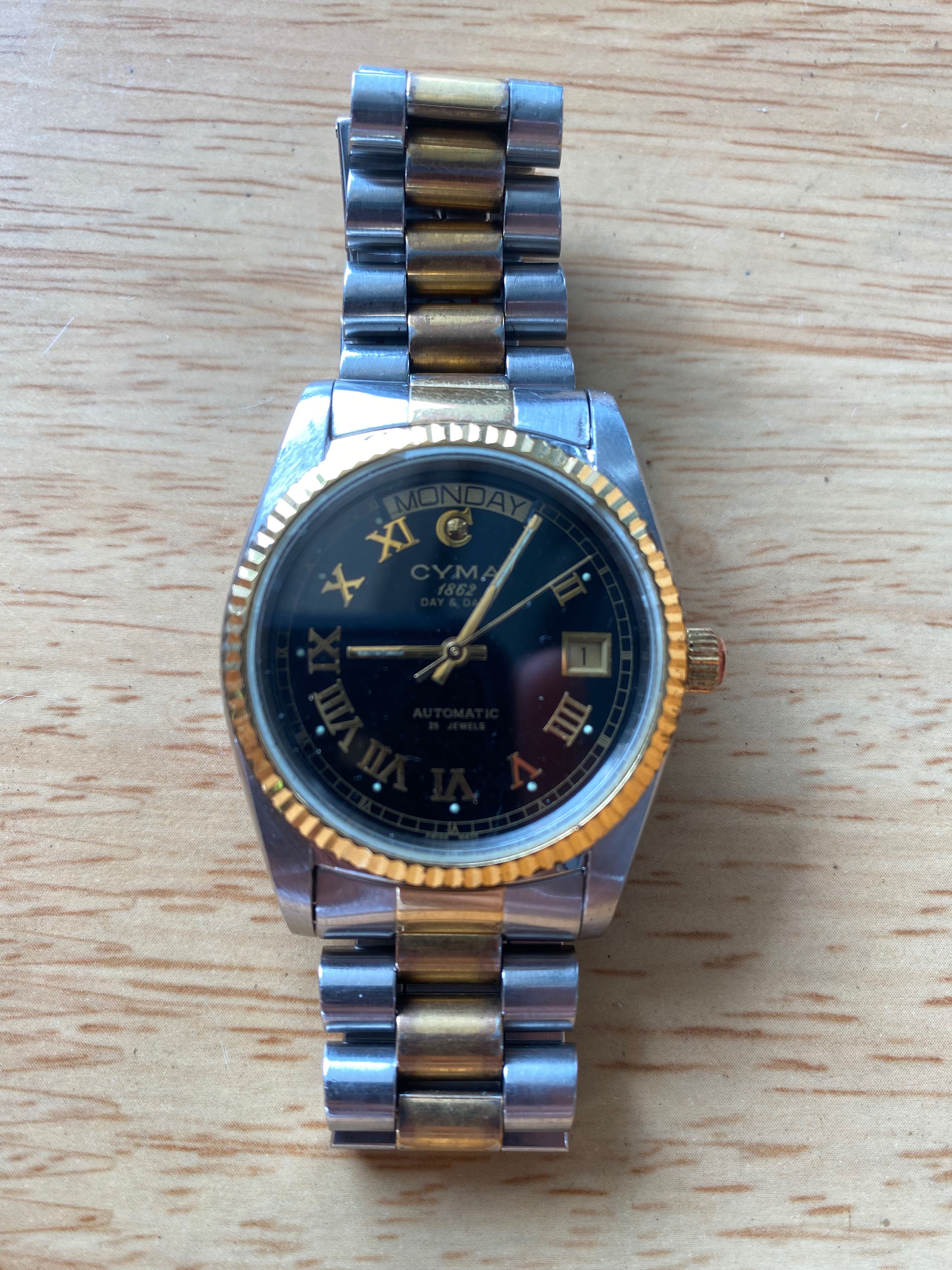 Cyma 1862 watch clearance price