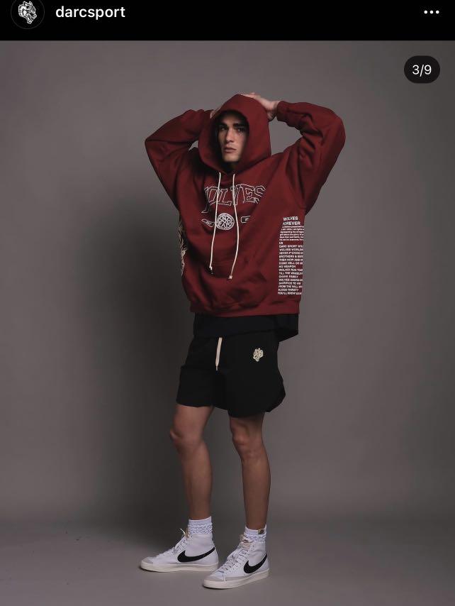 Darc sport brand new oversized hoodie, Men's Fashion, Activewear on