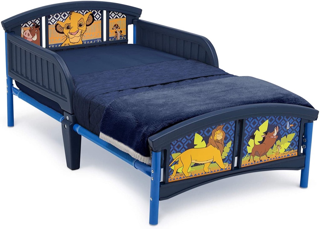 Delta Children Plastic Toddler Bed Popular Characters, Frozen, Elmo