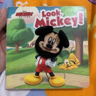 Disney Look Mickey! Puppet book
