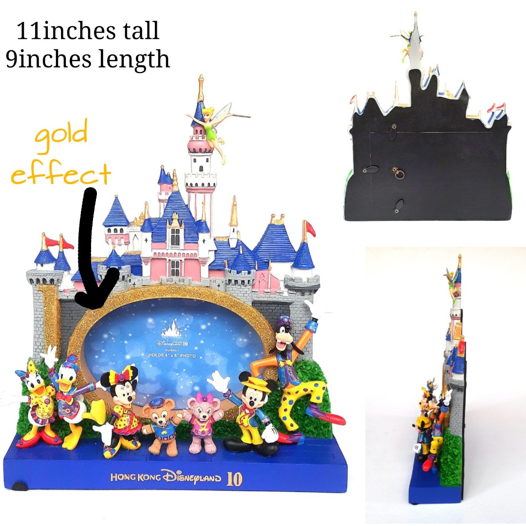 Disneyland castle frame, Furniture & Home Living, Home Decor, Frames