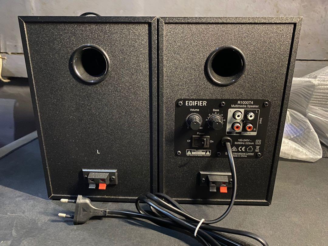 Edifier R1000T4 bookshelf speakers, Audio, Soundbars, Speakers ...