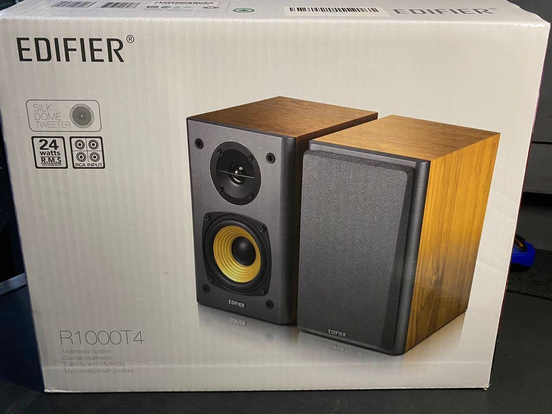 Edifier R1000T4 bookshelf speakers, Audio, Soundbars, Speakers ...