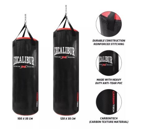 Excalibur Carbon Tech Punching Bag Sports Equipment Sports Games Combat Sports on Carousell