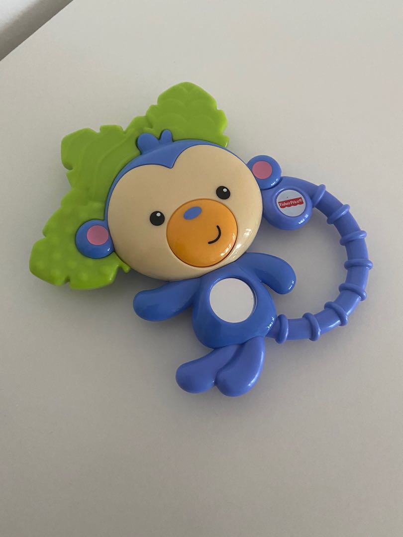 Fisher price monkey teether hotsell