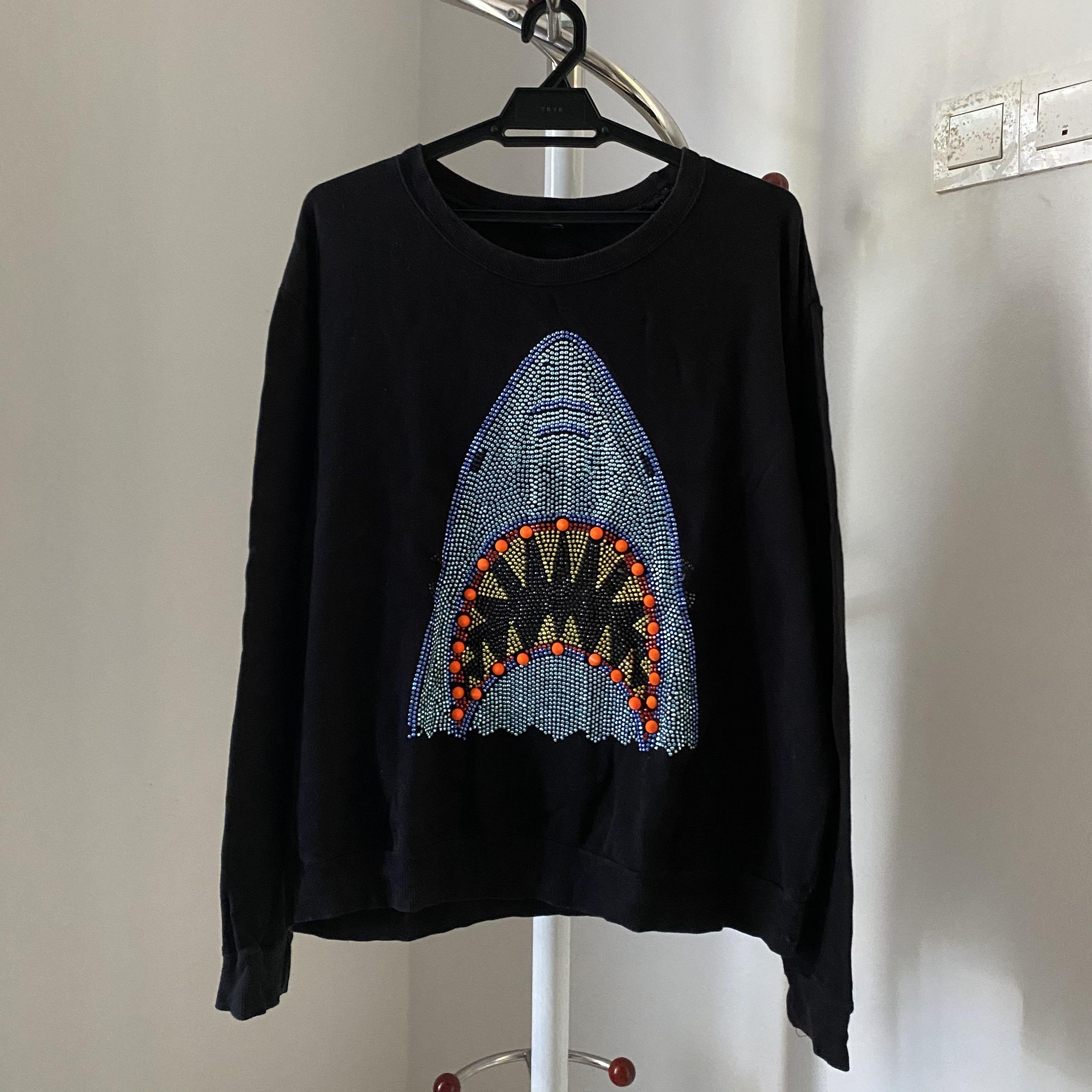Forever 21 shark sweatshirt clearance