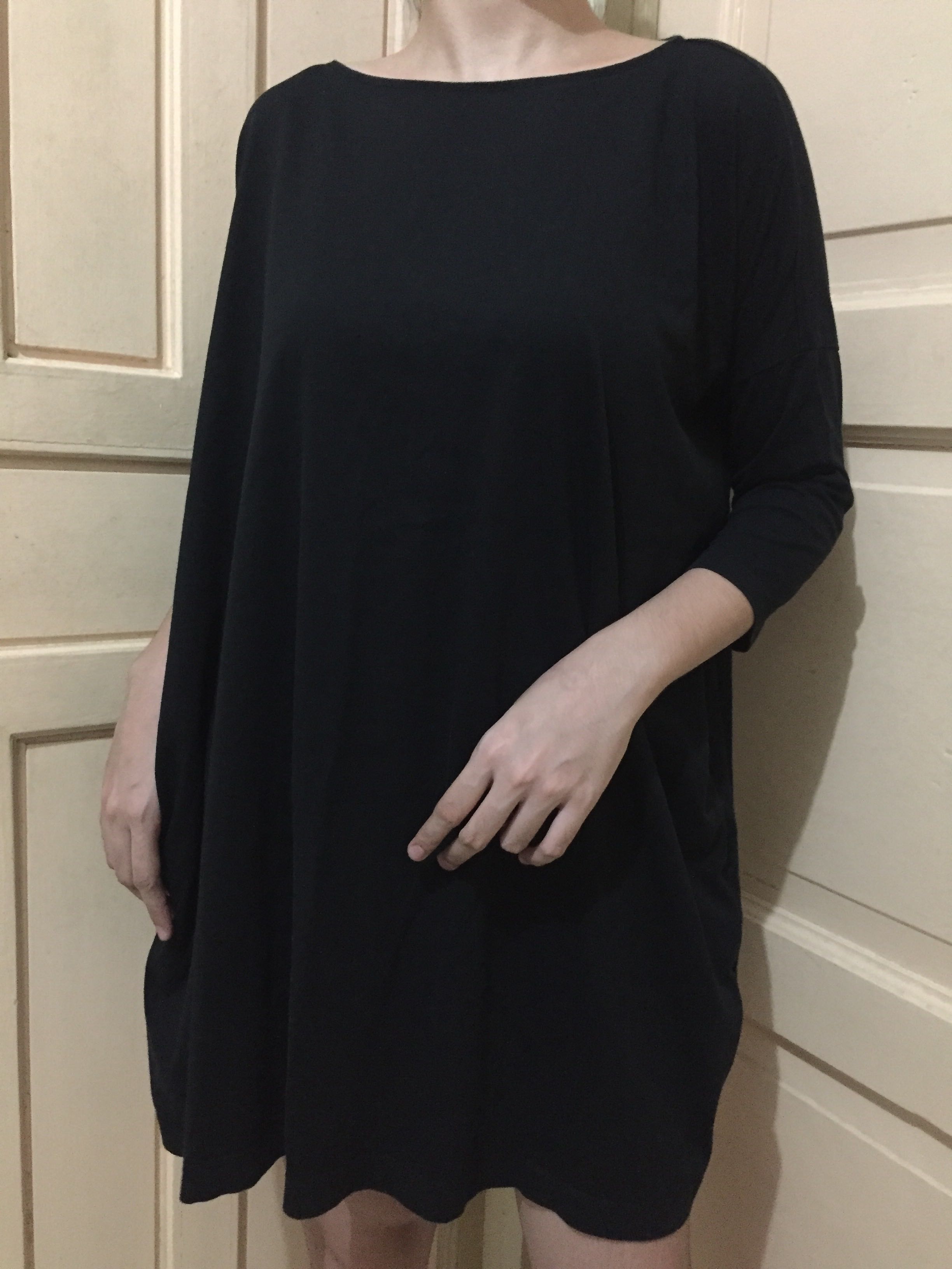 GAP Black Dress with Pockets, Women's 