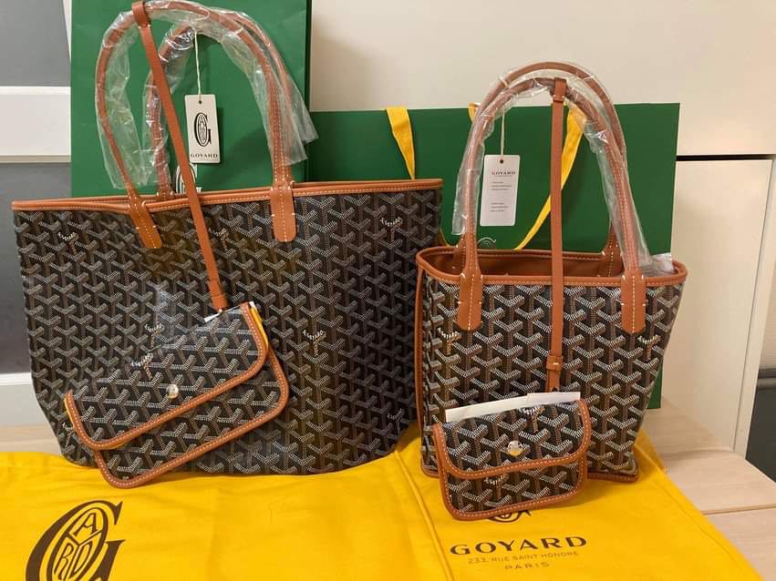 Fresh from store ‼️ Goyard mini Anjou, Luxury, Bags & Wallets on Carousell
