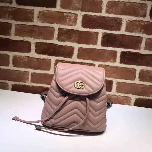 gucci marmont pink backpack