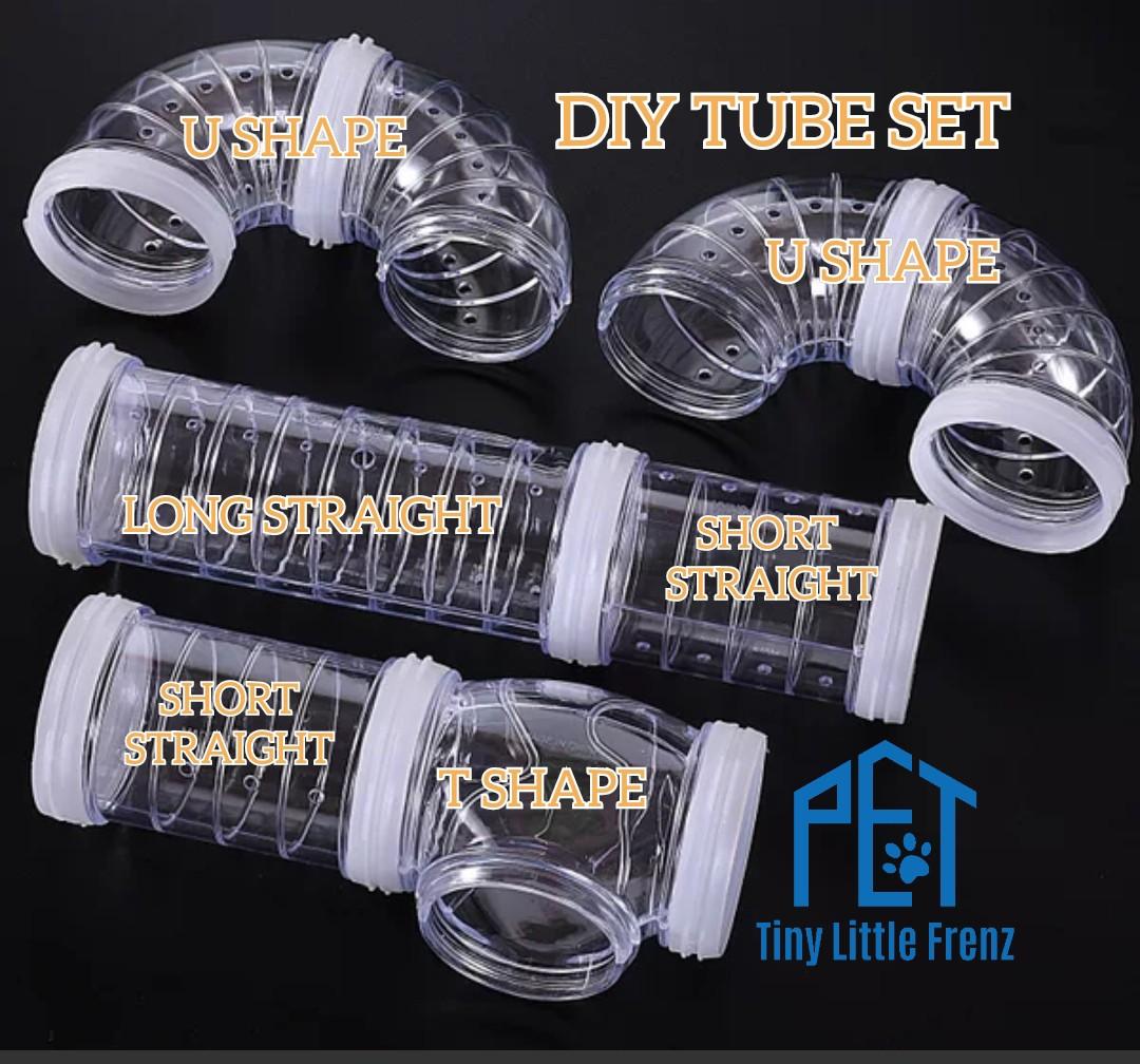 Hamster Tunnel Tube DIY / Syrian, Dwarf & Rovbroski / 5.2cm / 7.5cm