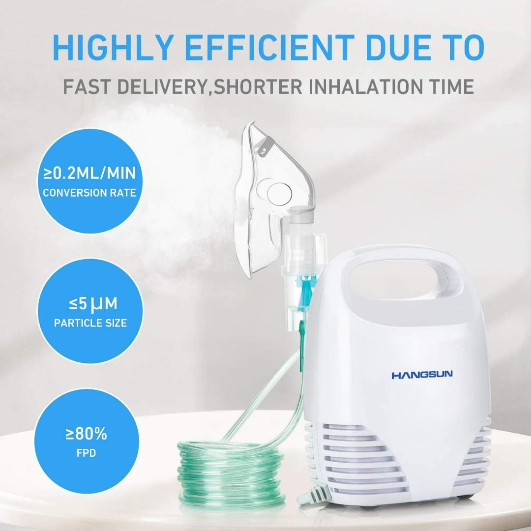 Hangsun Nebuliser Machine For Adults And Kids Compressor Nebulizer Compact - View #10