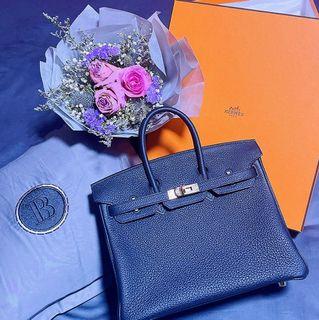 🆕 AUTHENTIC HERMES BIRKIN 25 ETOUPE TOGO IN GOLD HARDWARE, Luxury, Bags &  Wallets on Carousell