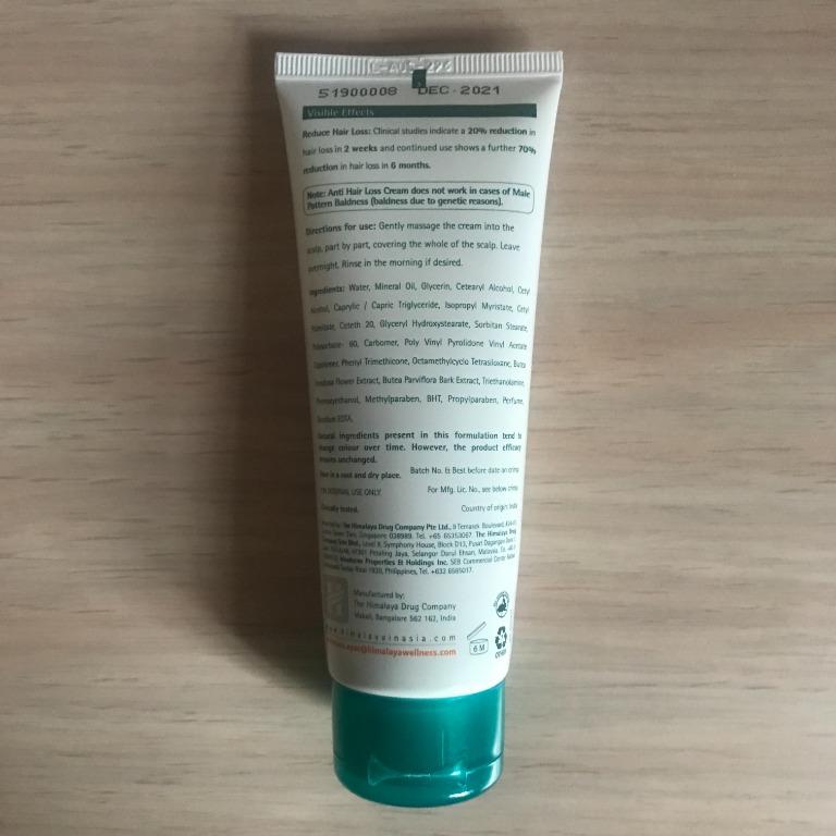 Himalaya Anti Hair Loss Cream, Beauty & Personal Care, Hair on Carousell