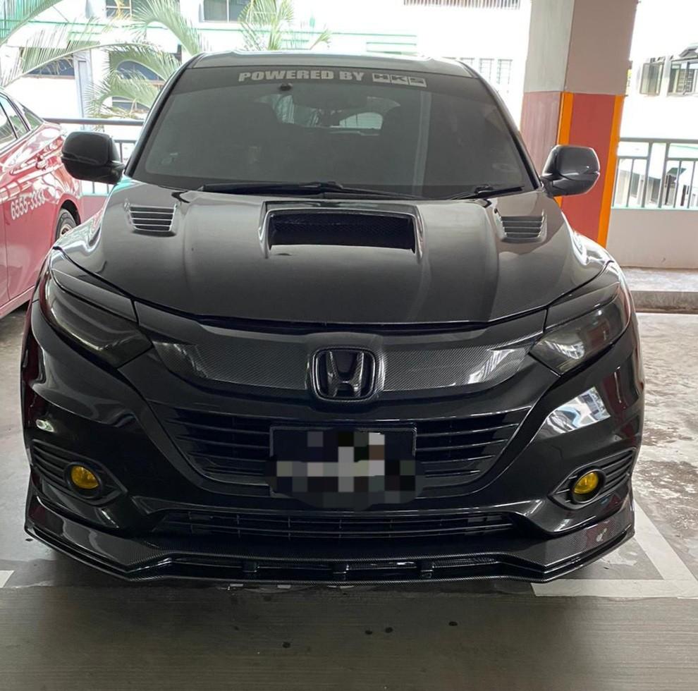 Honda vezel new face lift body kit, front lip, Car Accessories