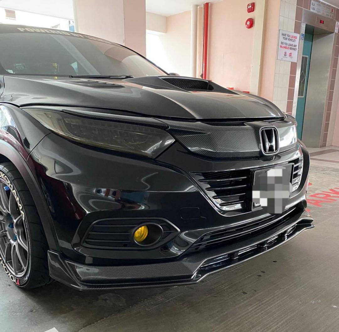 Honda vezel new face lift body kit, front lip, Car Accessories