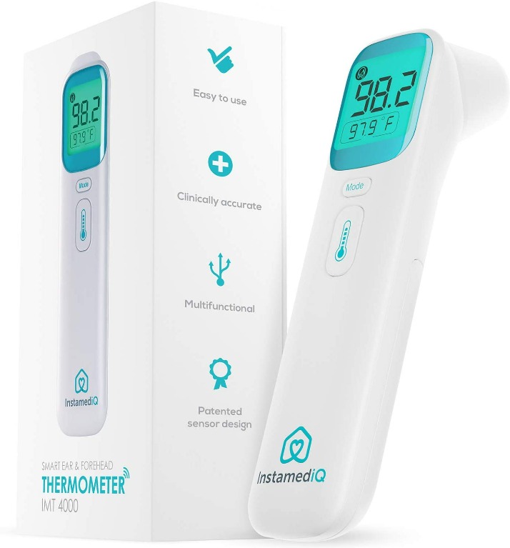 InstamediQ [2020 Model] Best Baby Thermometer for Fever, Instant