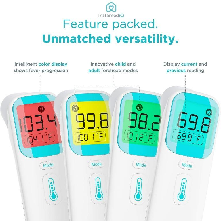 InstamediQ [2020 Model] Best Baby Thermometer for Fever, Instant