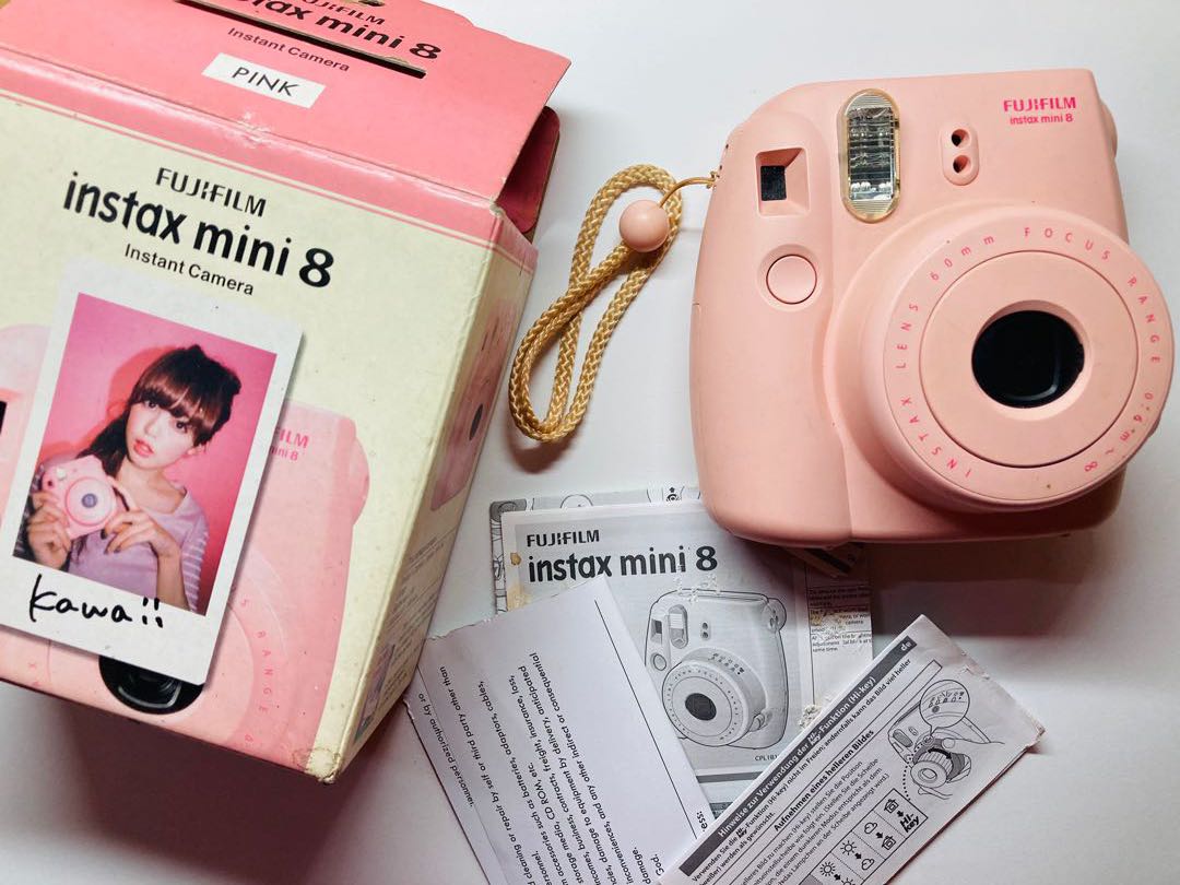 Instax Mini 8 Pink Photography Cameras On Carousell Instax Mini 8 Pink Photography Cameras On Carousell