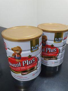 Isomil Plus for age 1 to 10 (Exp: Jan 2022) 2 bottles