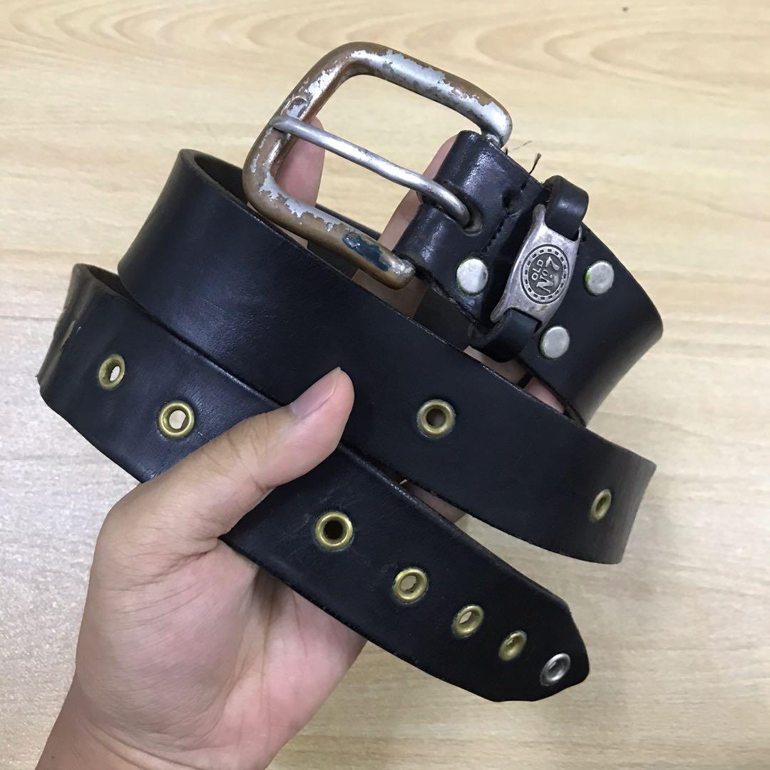 Jack daniels leather sales belt