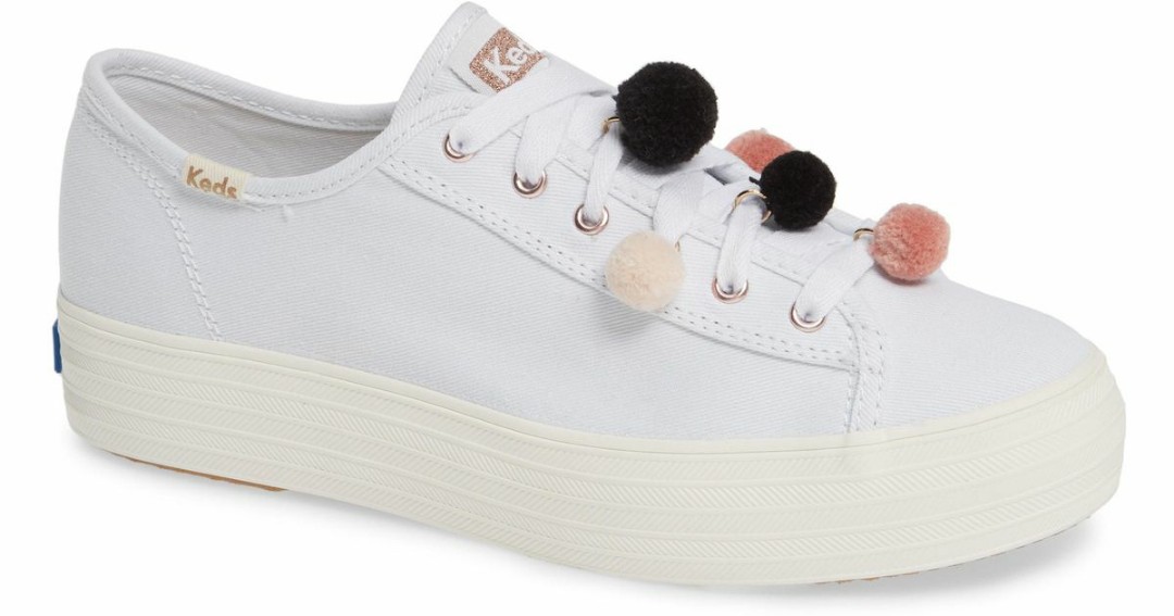 Pom pom sneakers cheap Outlet