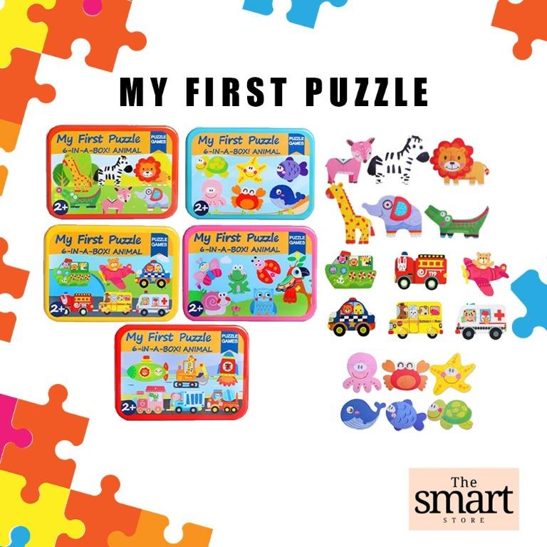 My first wooden store puzzle