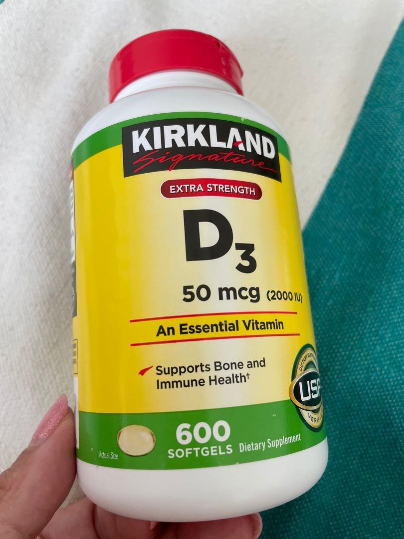 Kirkland Vitamin D, Health & Nutrition, Health Supplements, Vitamins
