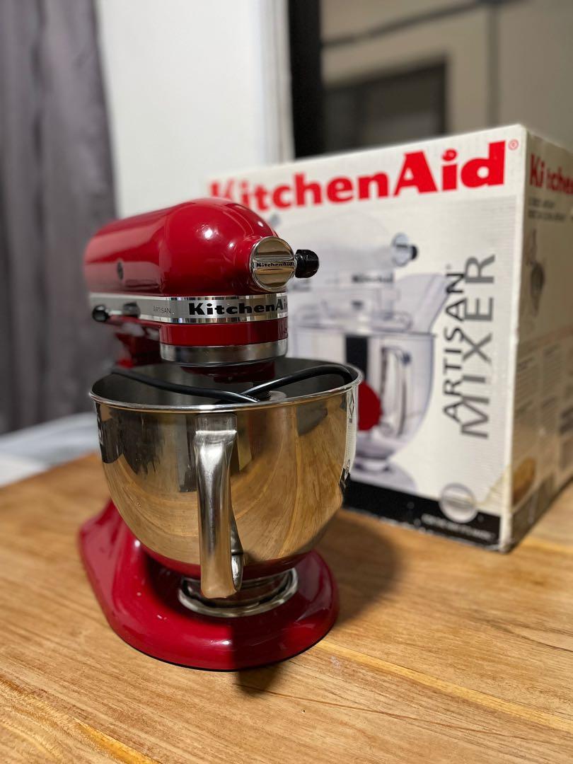 KitchenAid Artisan Tilt-Head Stand Mixer Empire Red 5KSM150PS, TV & Home Appliances, Kitchen Appliances, Hand & Stand Mixers on Carousell