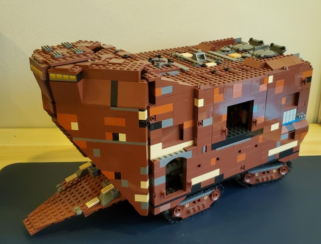 Lego sandcrawler star hotsell wars