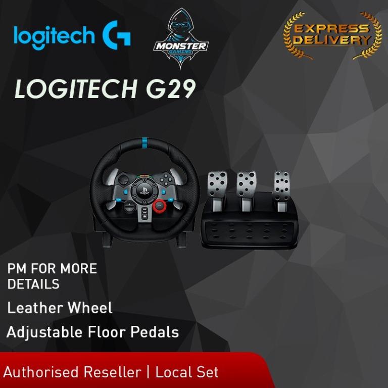 Logitech G29 Dualmotor Feedback Driving Force Racing Wheel, Video