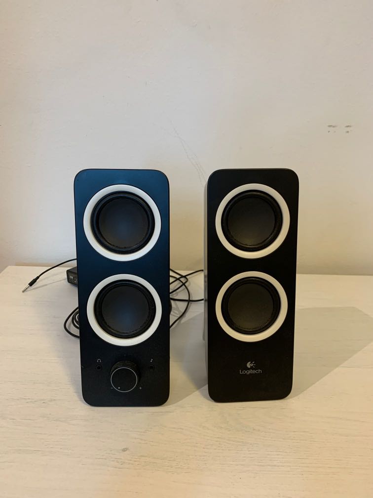 LOGITECH SPEAKERS Z200, Audio, Soundbars, Speakers & Amplifiers on