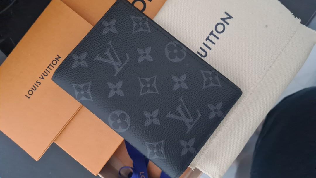 Passport cover cloth small bag Louis Vuitton Orange in Cloth - 31926861