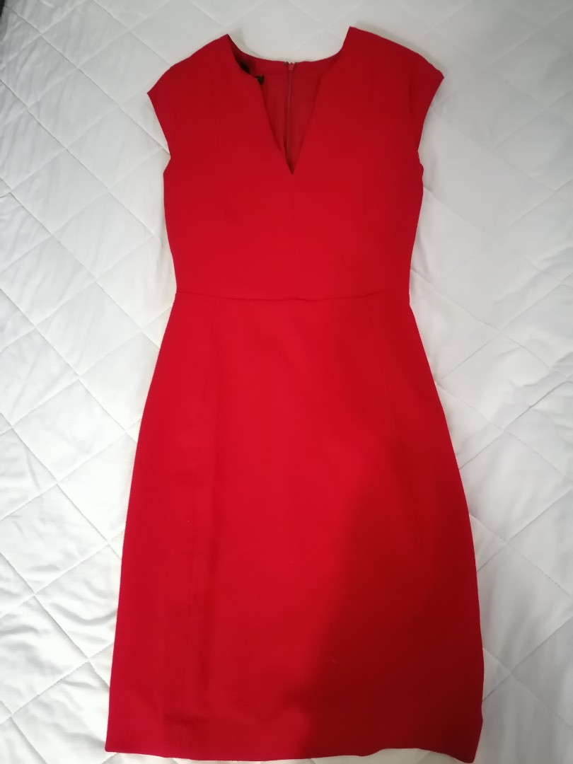 Mango suit new arrivals red dress