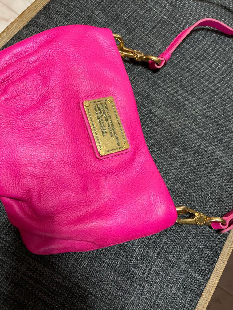 Marc jacobs on sale hot pink crossbody