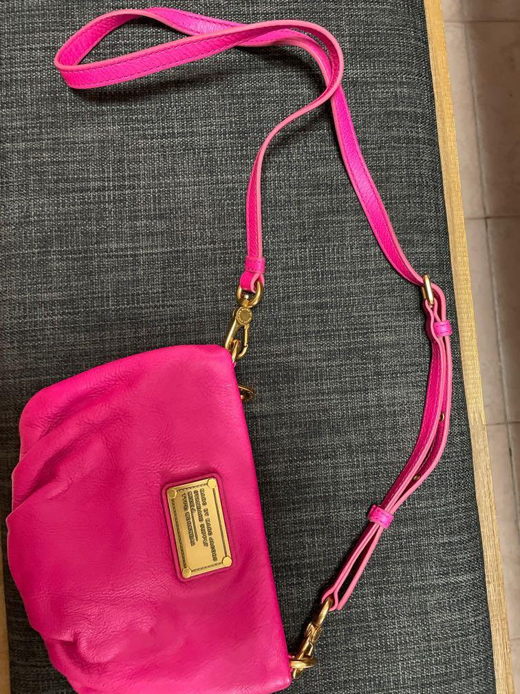 Marc by Marc jacobs hot pink crossbody Luxury Bags Wallets on