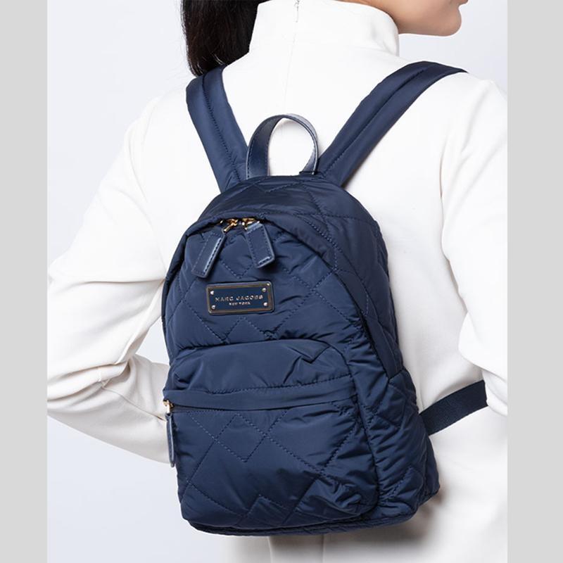 Marc Jacobs Quilted Nylon Mini Backpack Bag (Sailor Blue)/ Marc