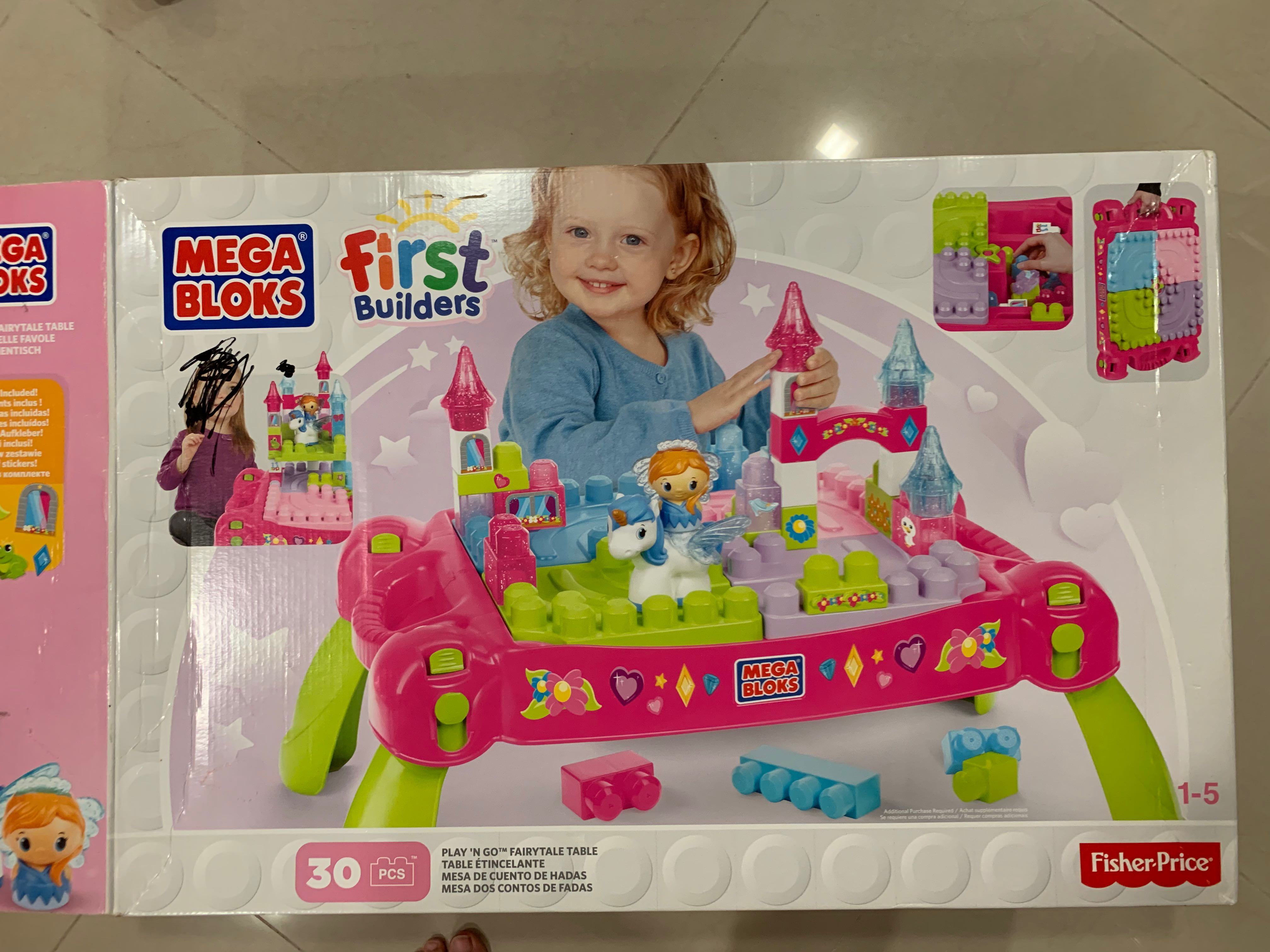 Mega bloks fairytale hotsell table